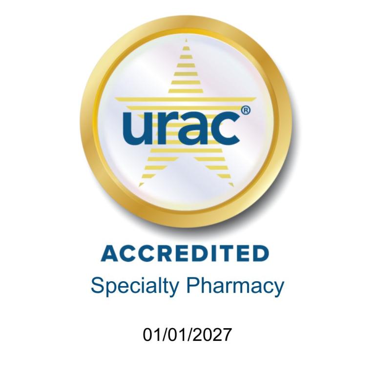 URAC Accredited Specialty Pharmacy